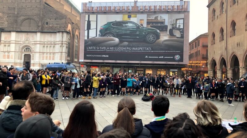 Gli scout e il flash mob contro la mafia (con occhi di mamma)