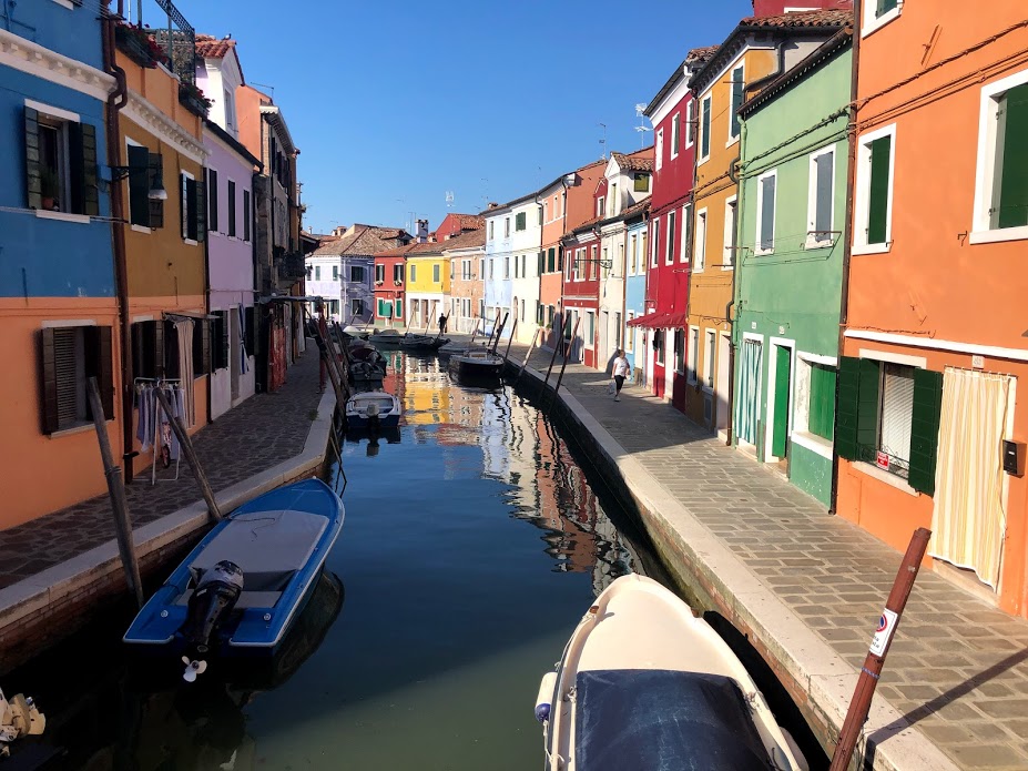 Burano, case sul canale