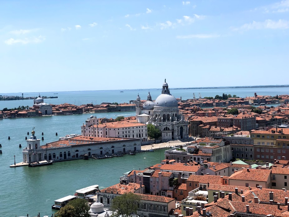 Campanile di San Marco, vista sulla Dogana