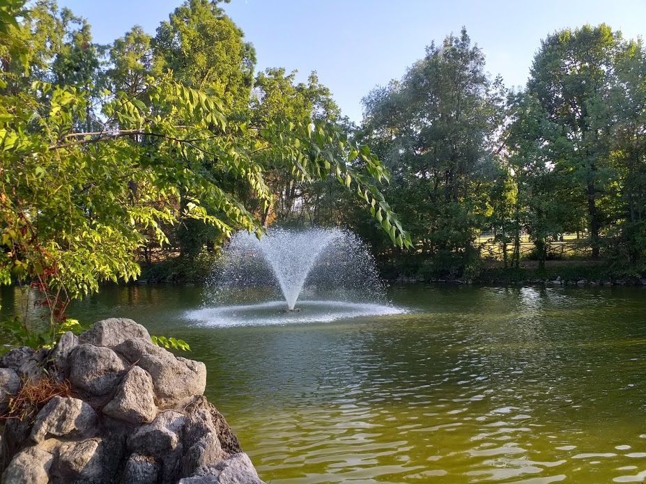 Il laghetto dei Giardini Margherita