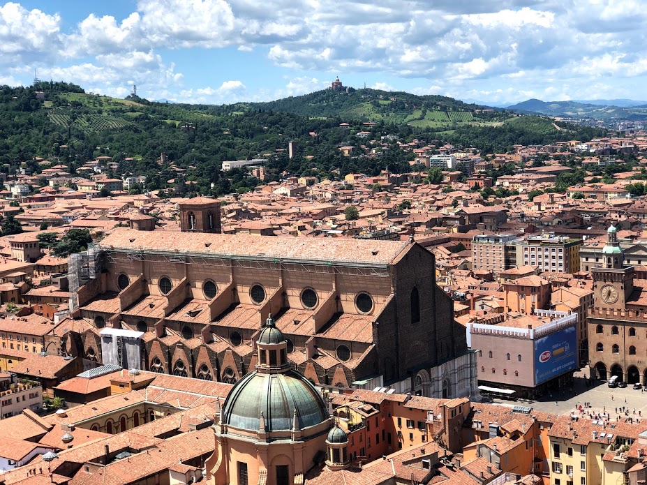 Bologna, San Petronio dalla Torre degli Asinelli