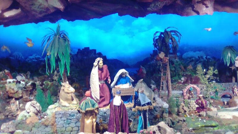 Cagliari, il presepe di Sant’Ignazio